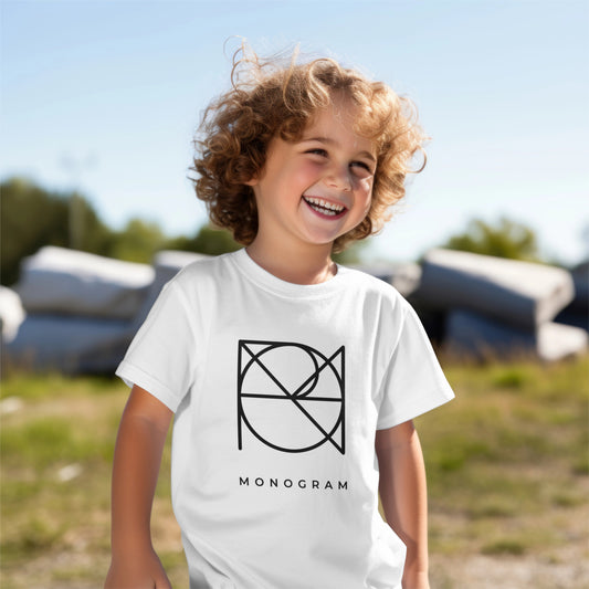 Youth t-shirt with Monogram