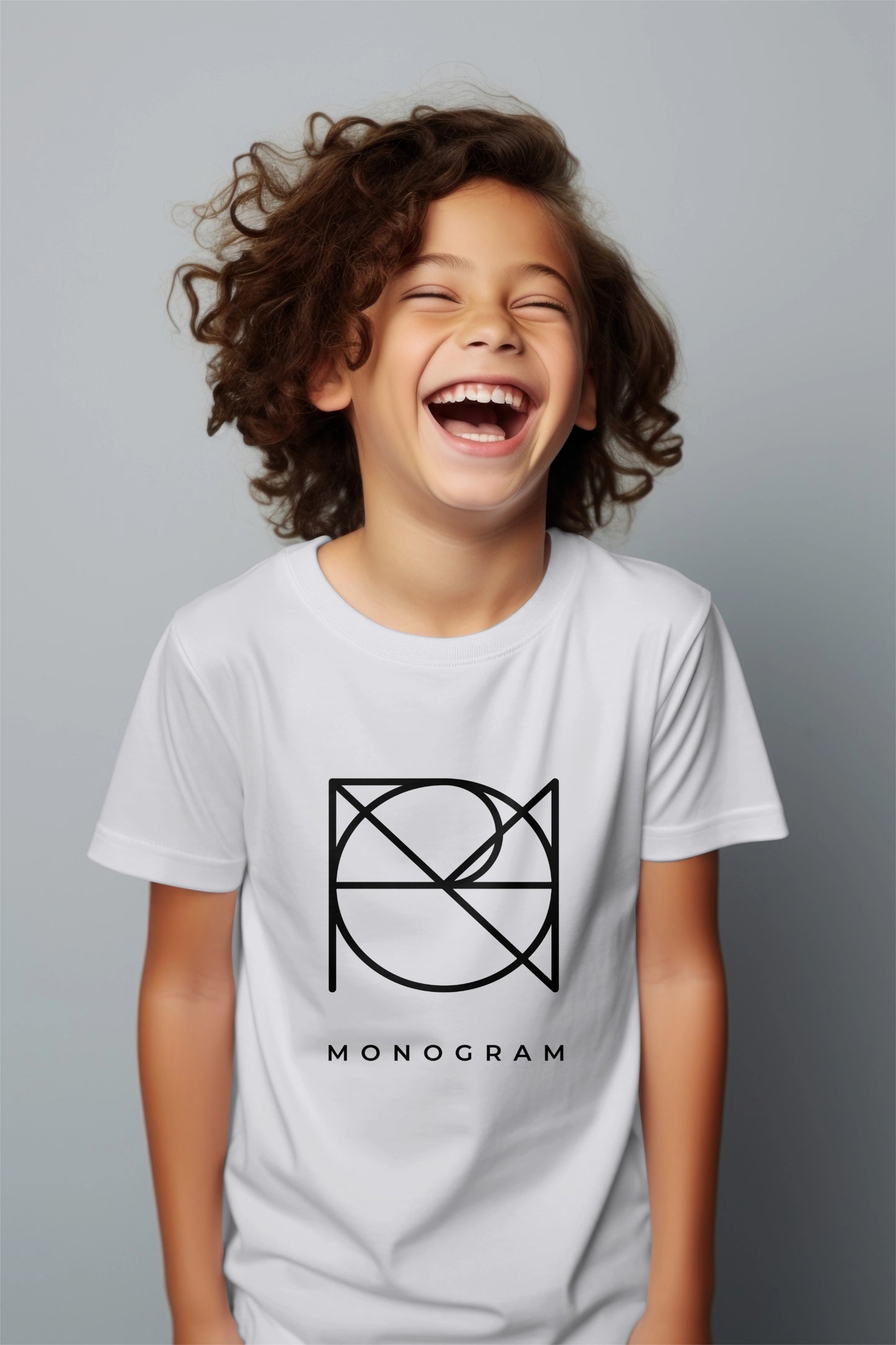 Youth t-shirt with Monogram