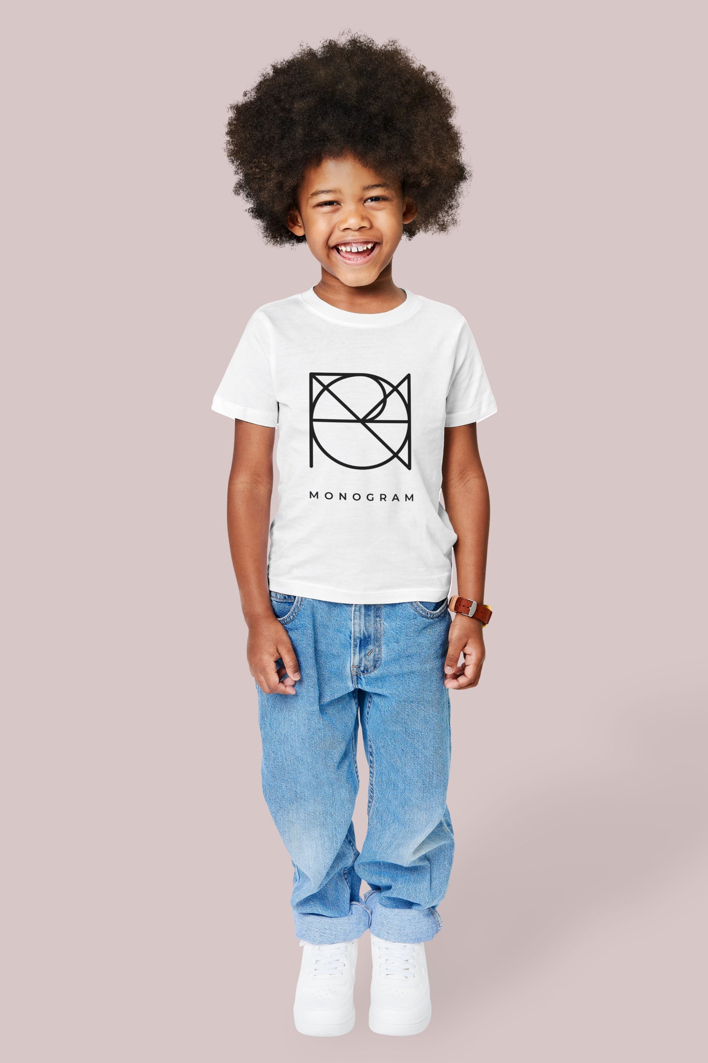 Youth t-shirt with Monogram