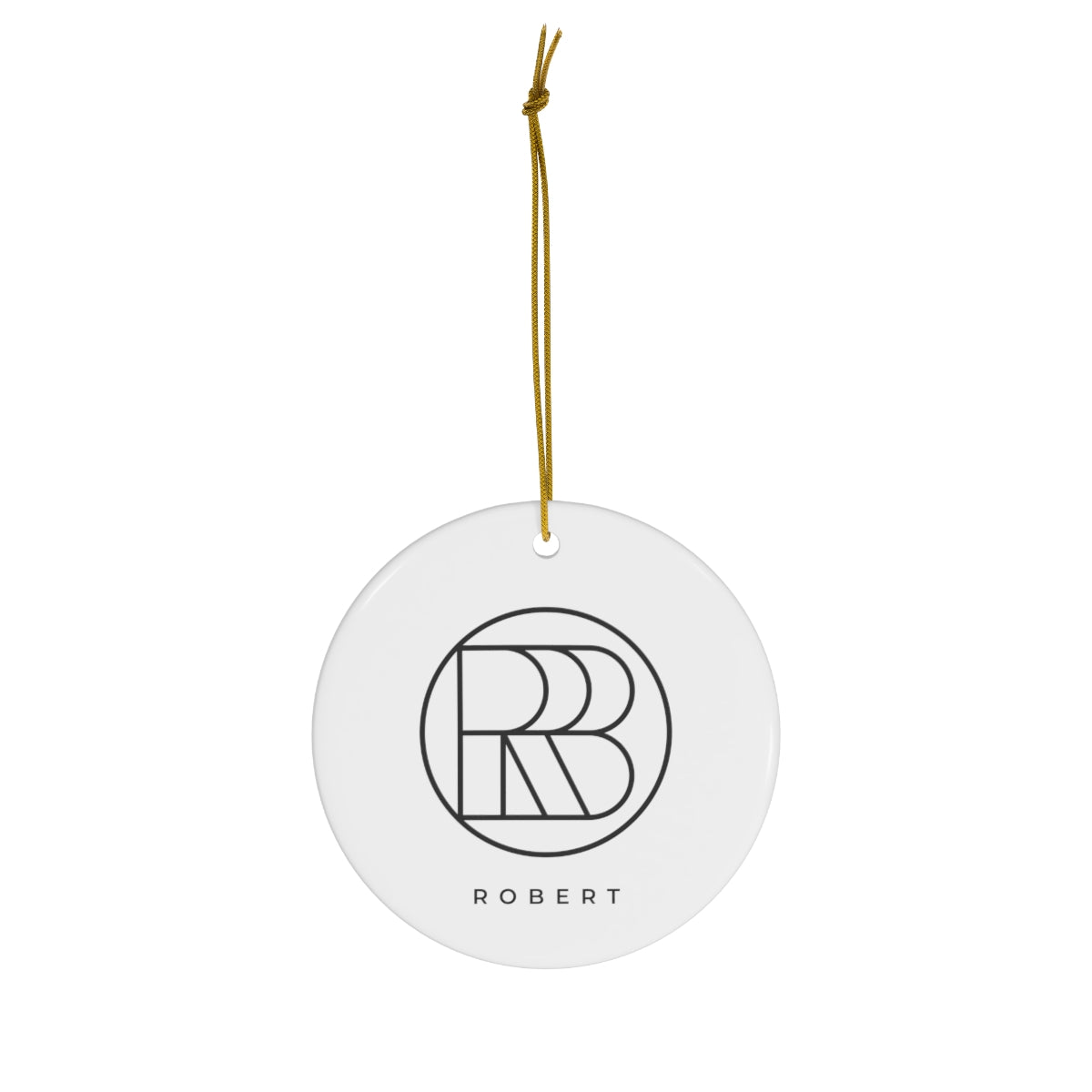 Ceramic Ornaments with Design