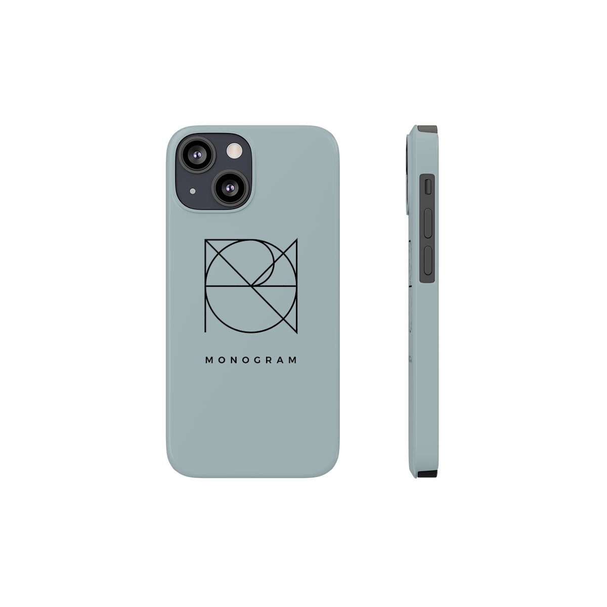 Slim iPhone case with Design