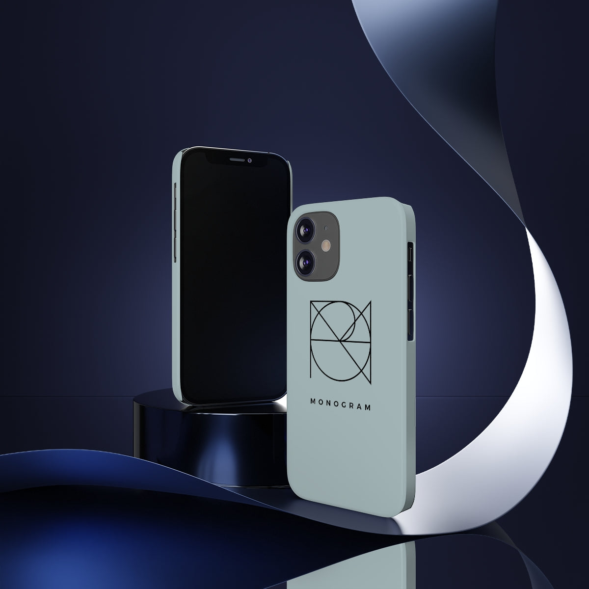 Slim iPhone case with Design