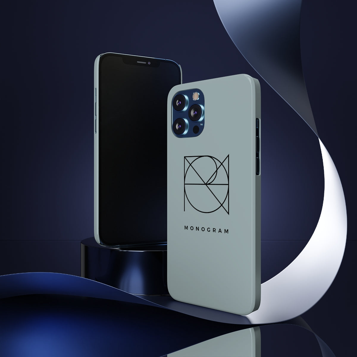 Slim iPhone case with Design