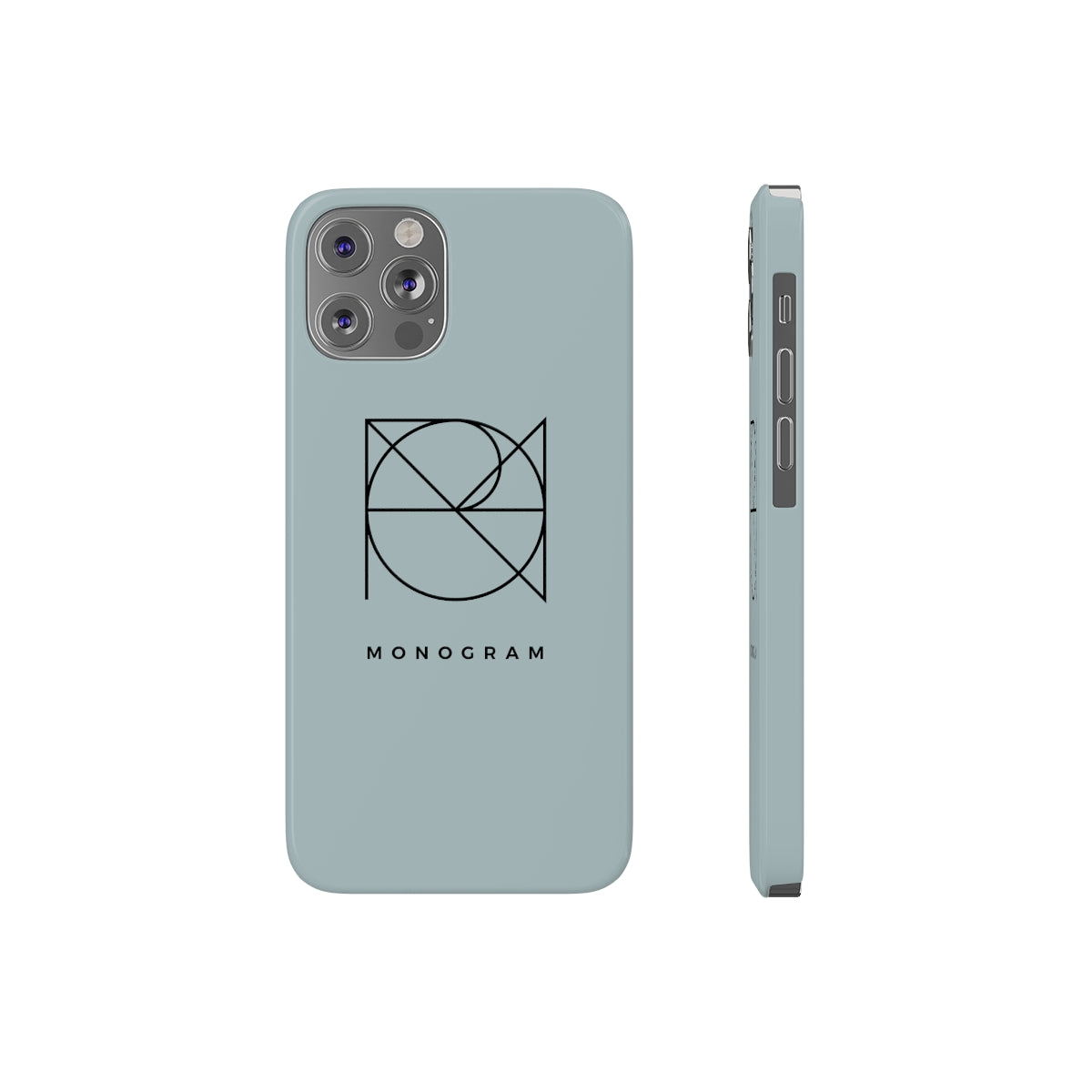 Slim iPhone case with Design