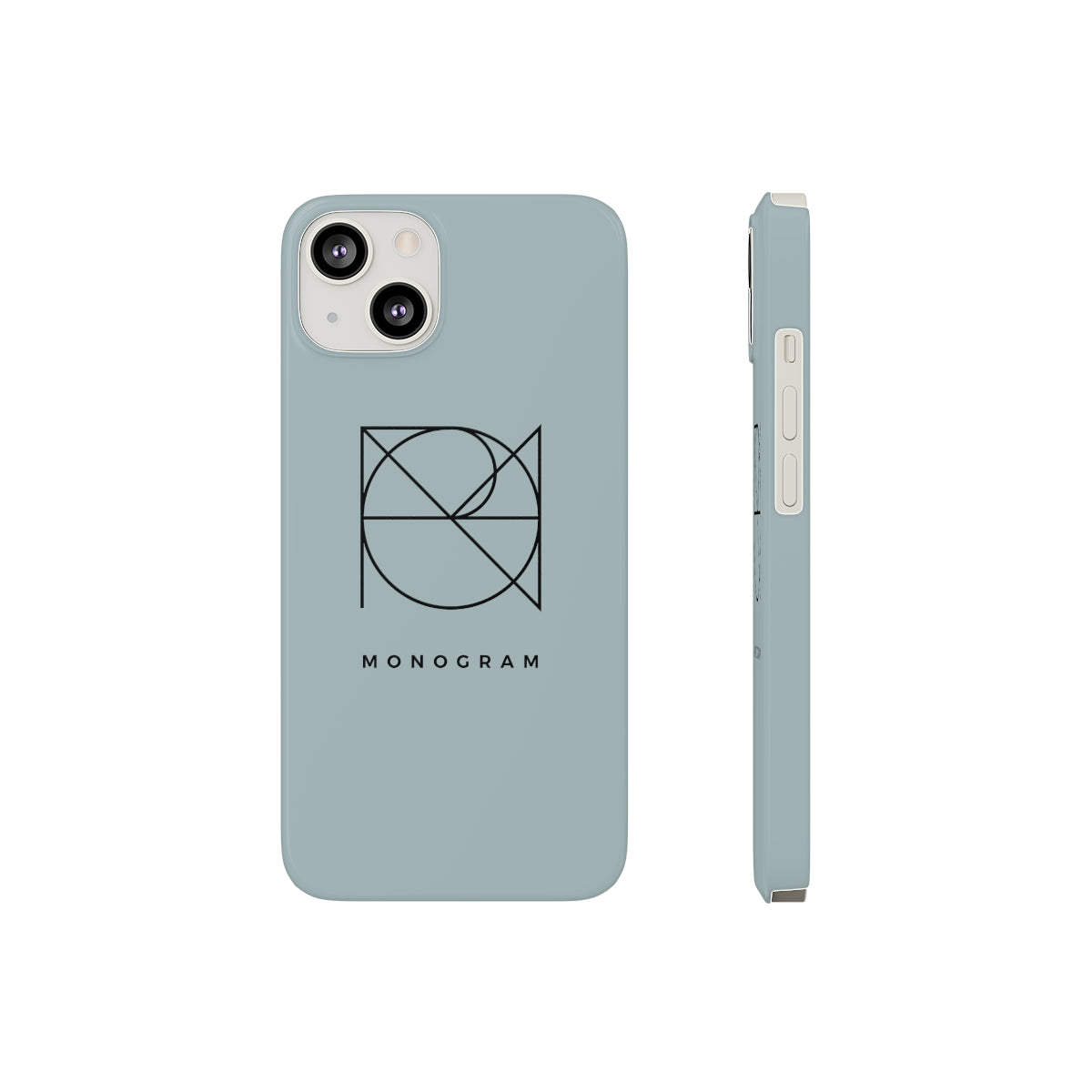 Slim iPhone case with Design