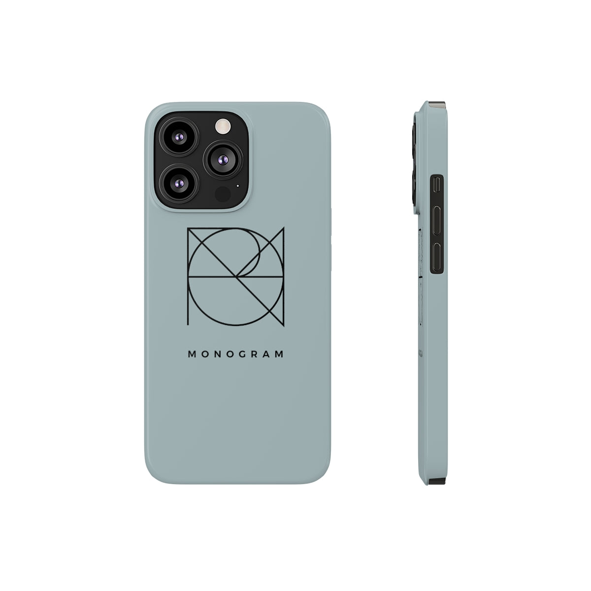Slim iPhone case with Design