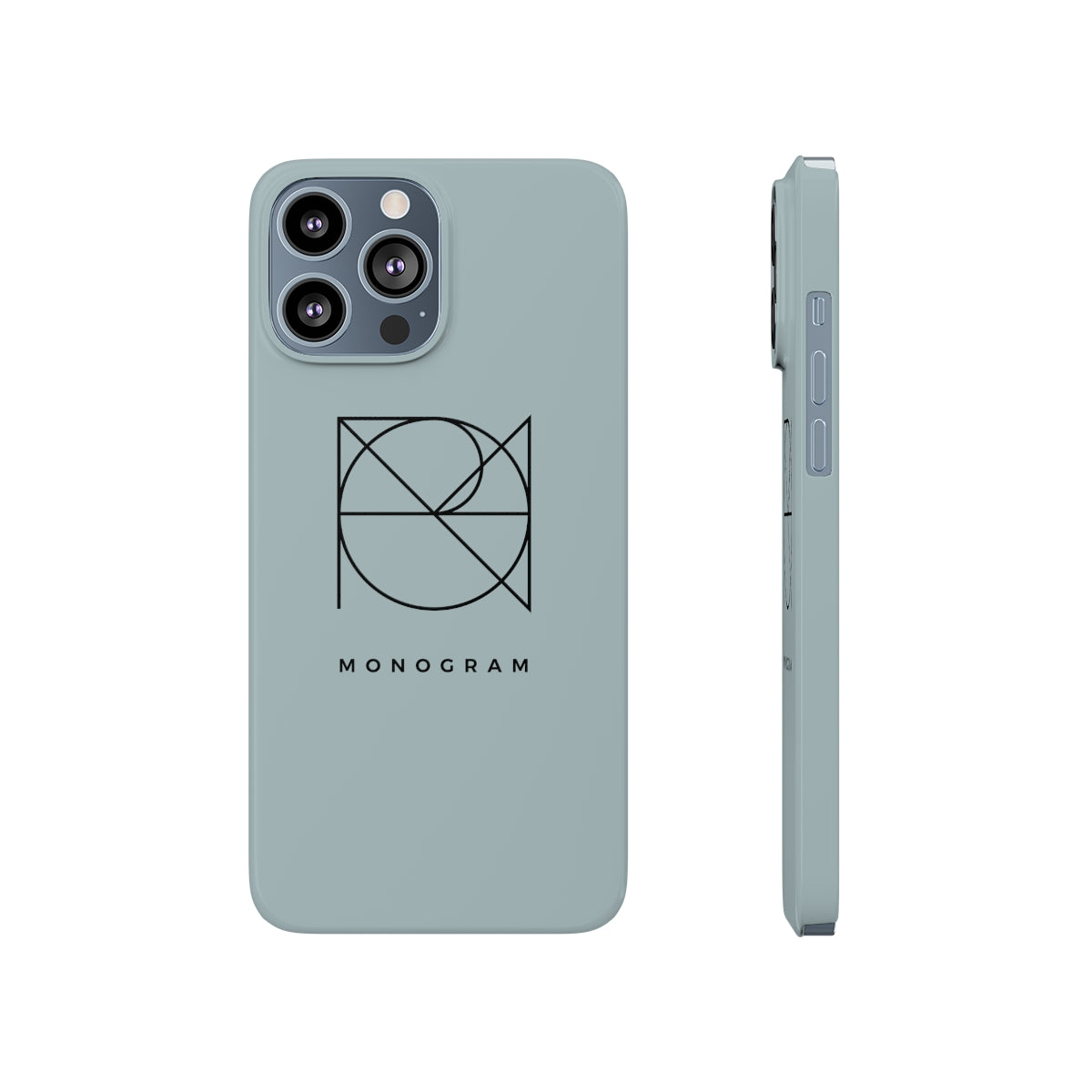 Slim iPhone case with Design