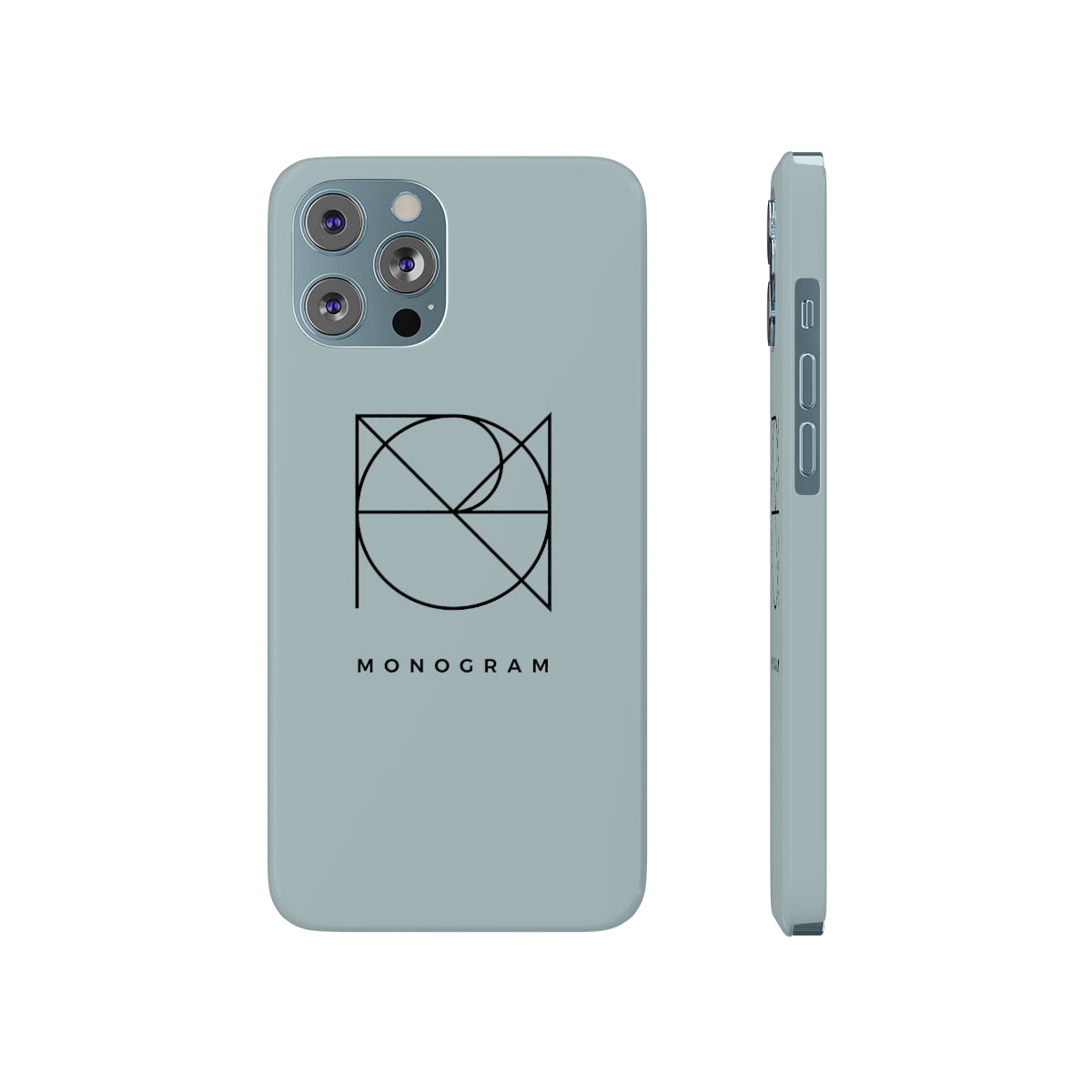 Slim iPhone case with Design