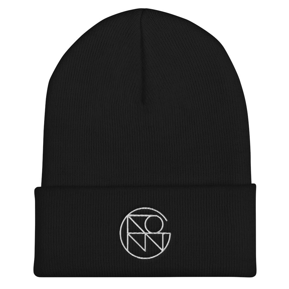 Cuffed Beanie with Design