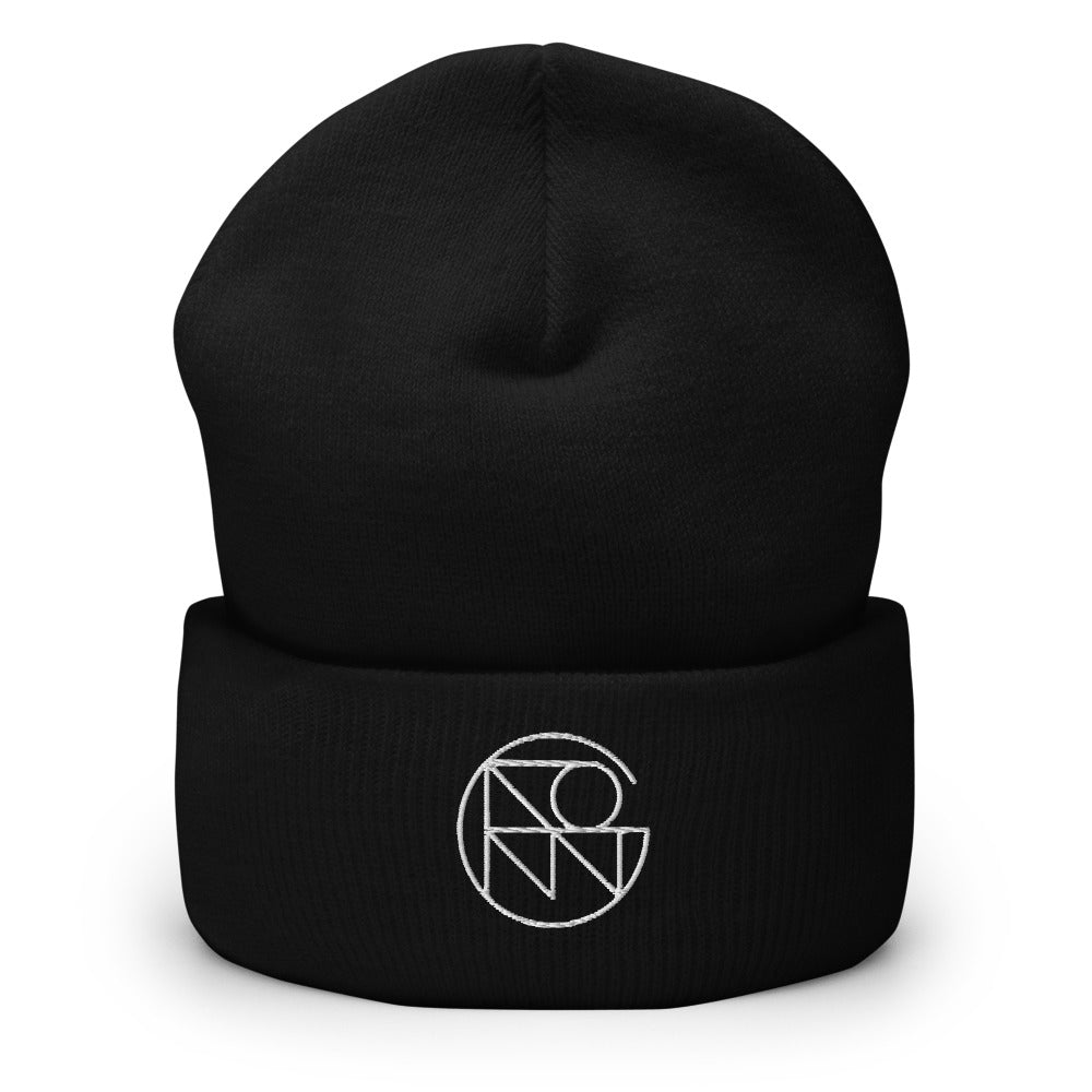 Cuffed Beanie with Design