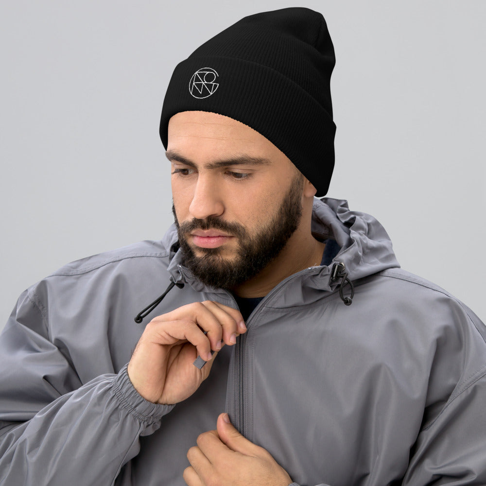 Cuffed Beanie with Design