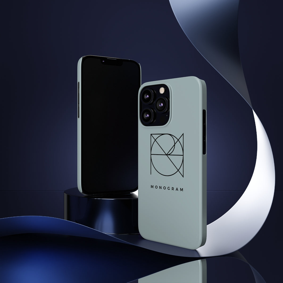 Slim iPhone case with Design