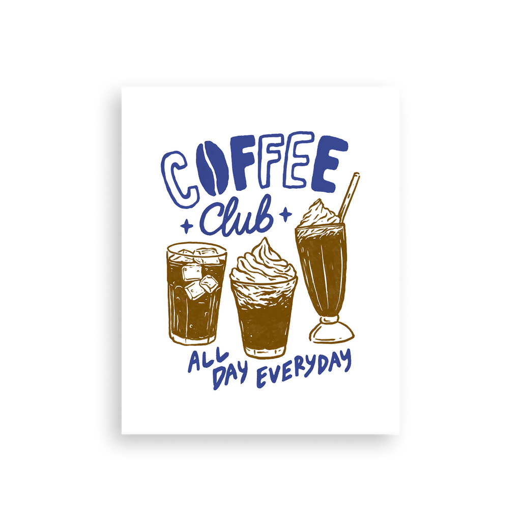 Summer Coffee Poster