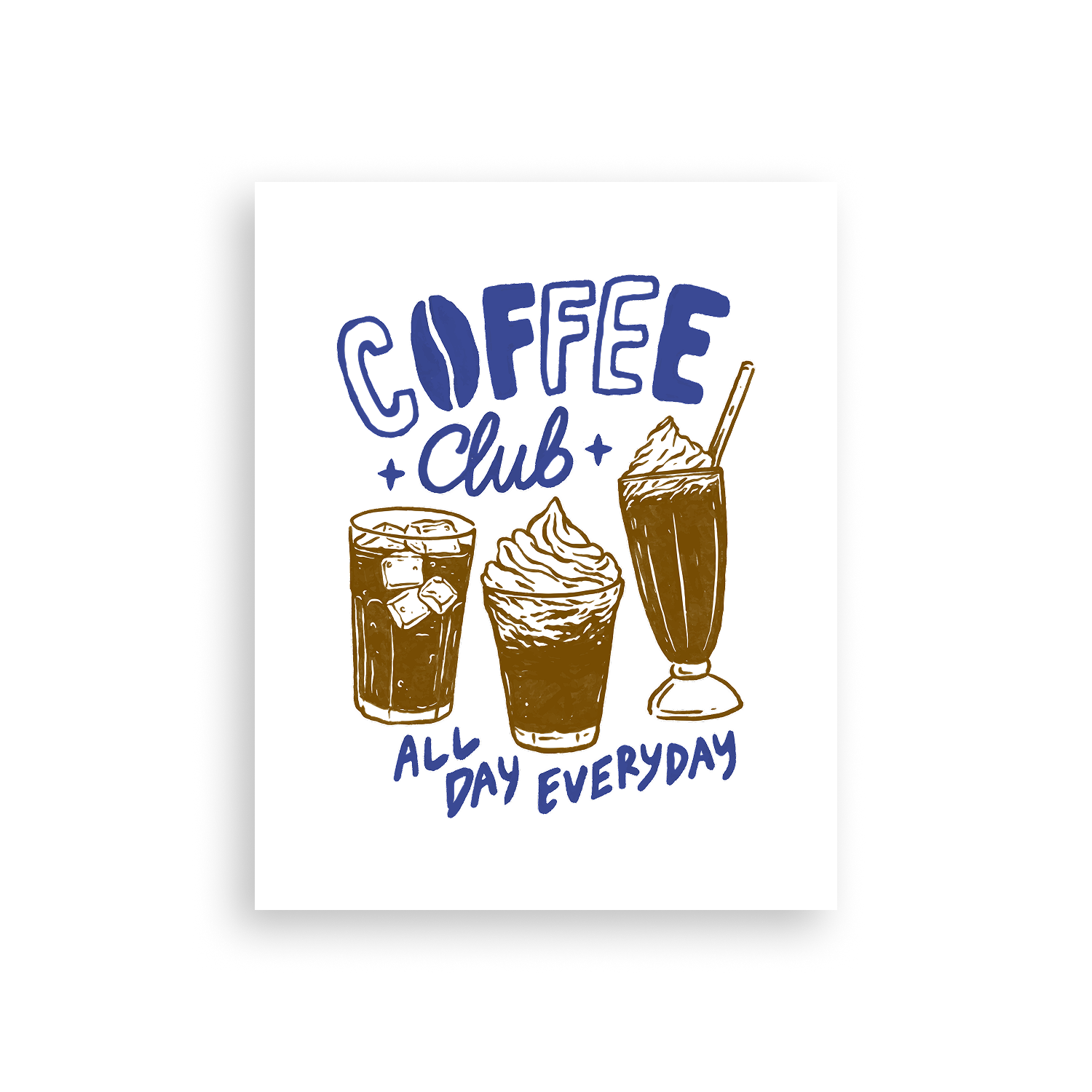 Summer Coffee Poster