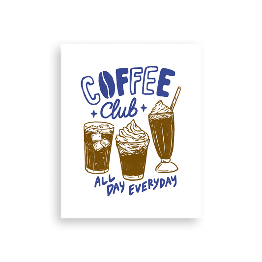 Summer Coffee Poster