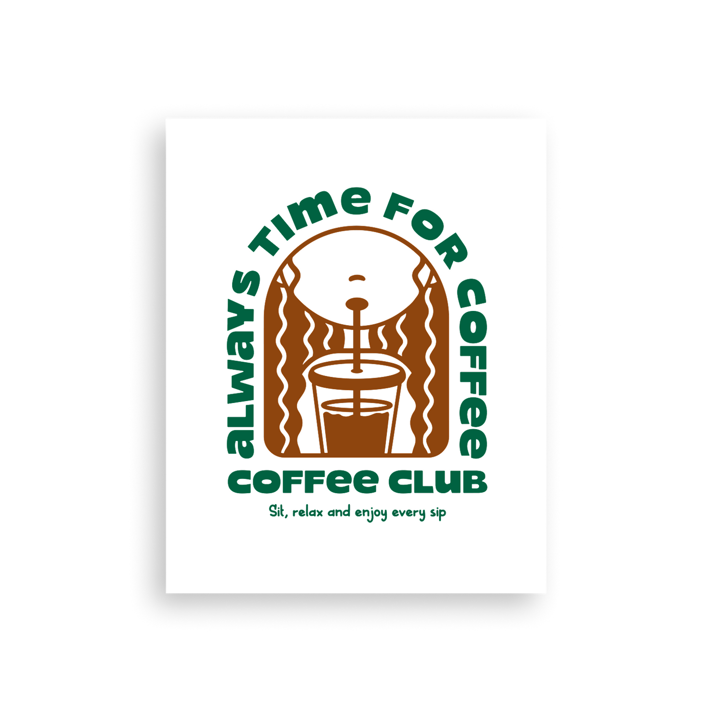 Coffee Club Poster
