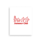 Summer Club Poster