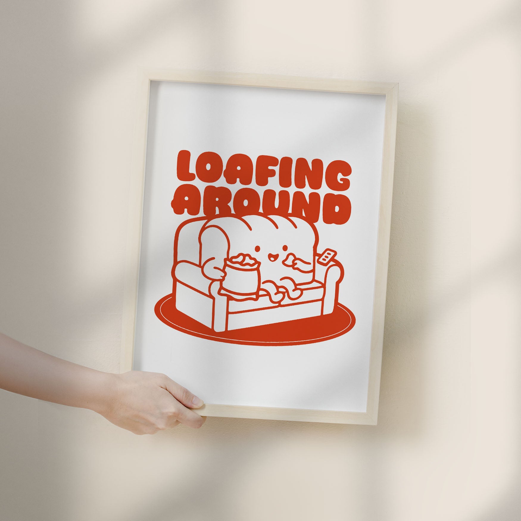 Loafing Around Poster