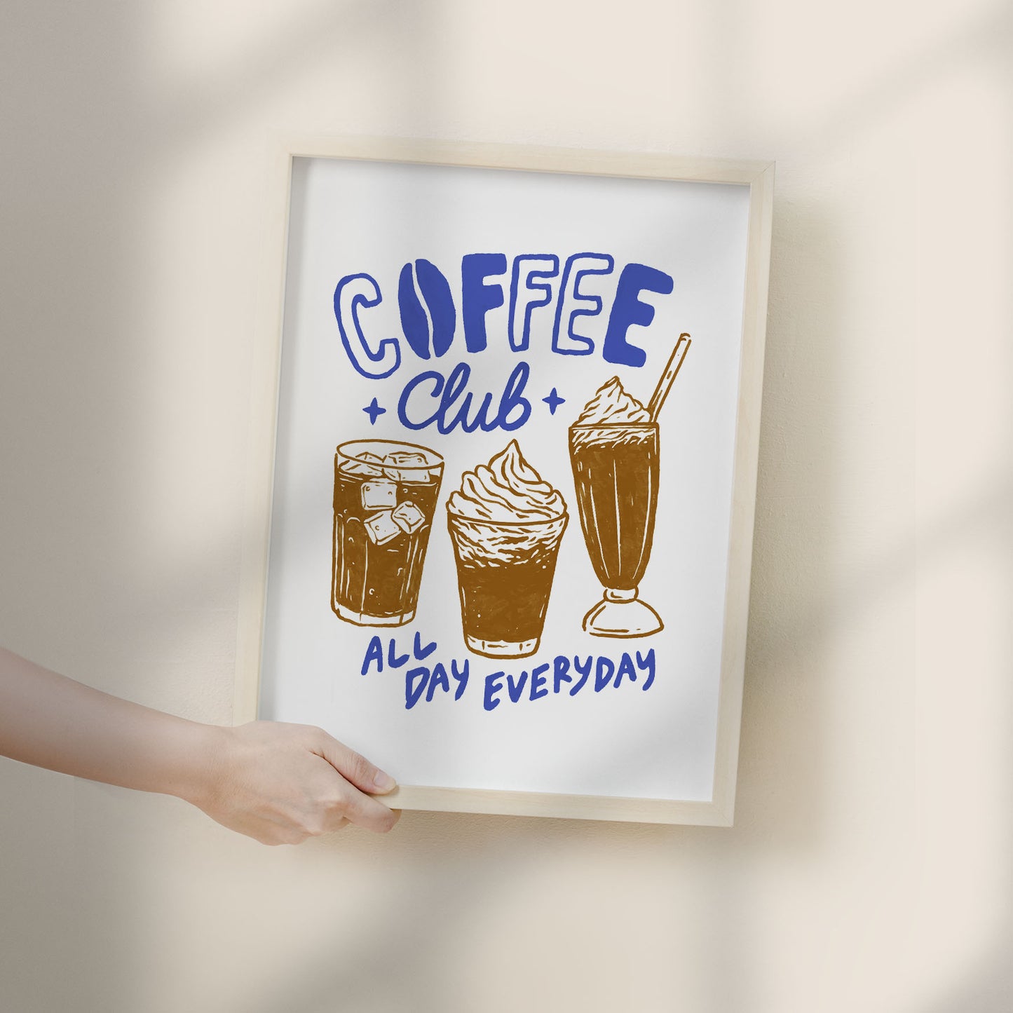 Summer Coffee Poster