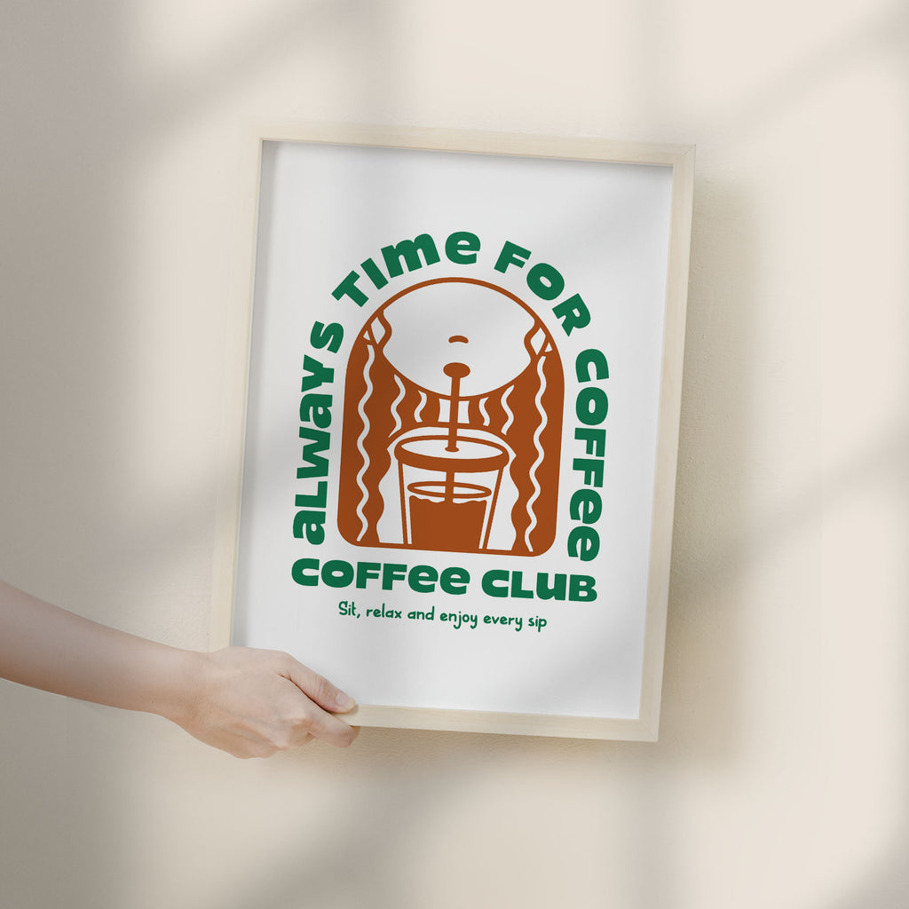 Coffee Club Poster