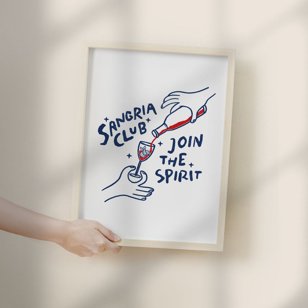 Sangria Club Poster