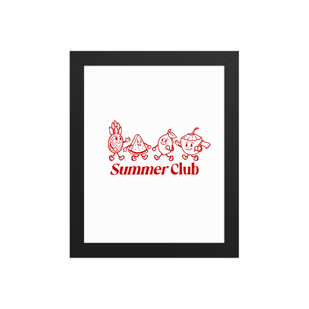 Summer Club Poster
