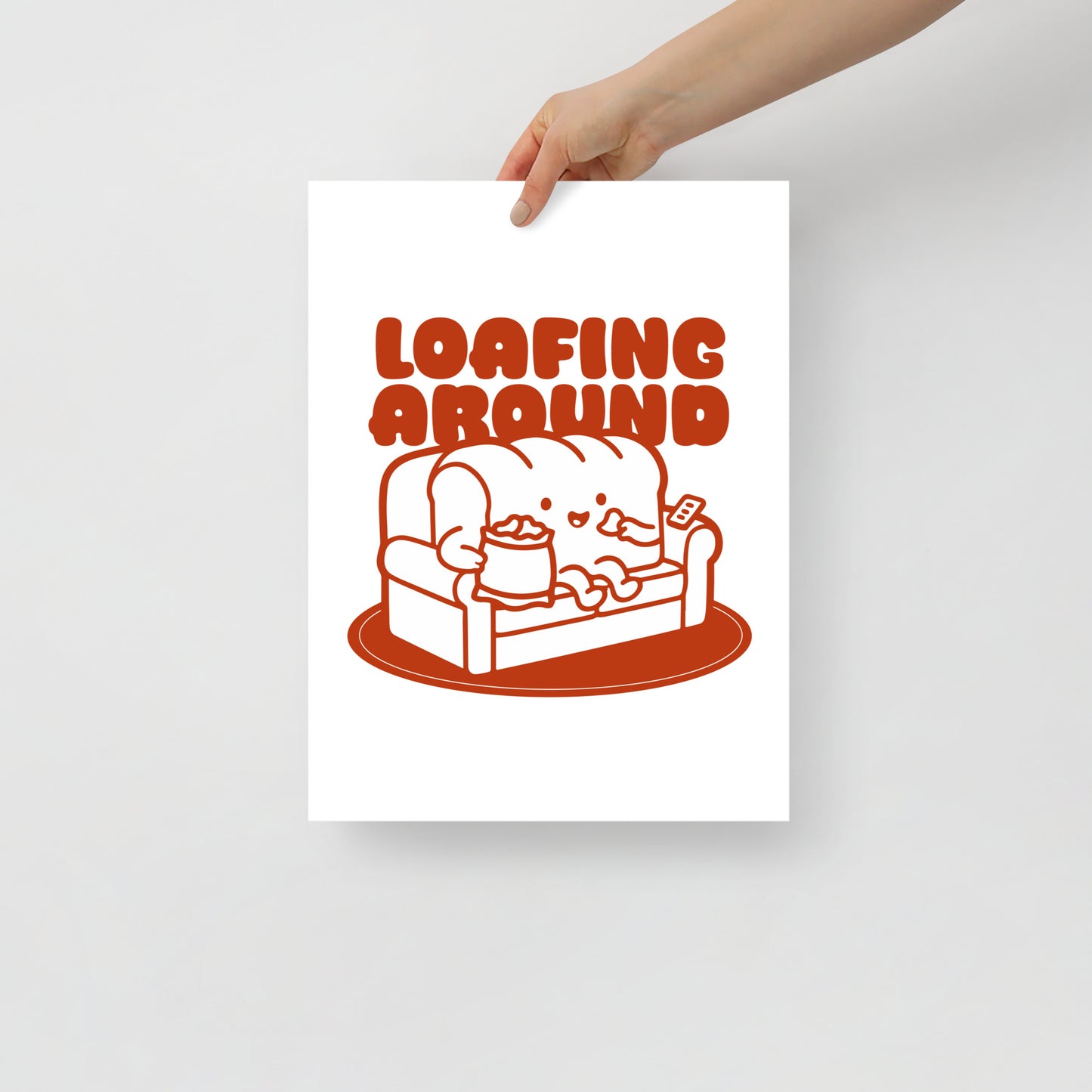 Loafing Around Poster