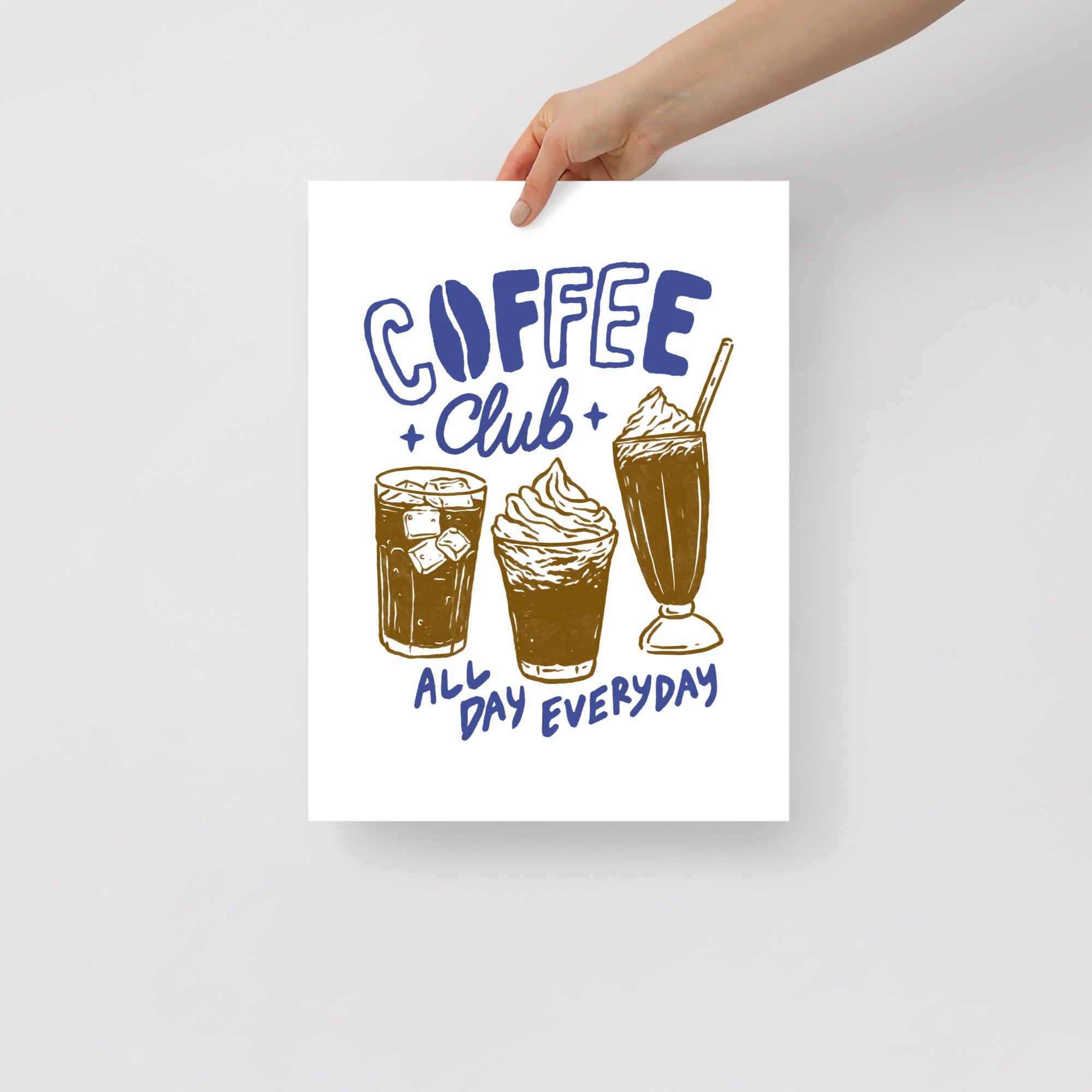 Summer Coffee Poster