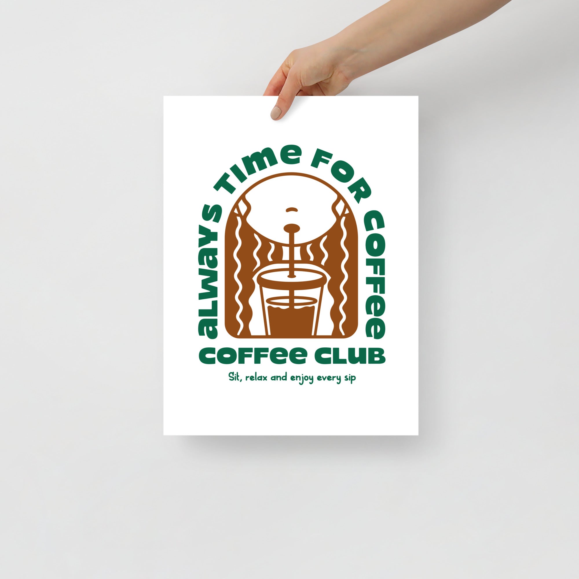 Coffee Club Poster