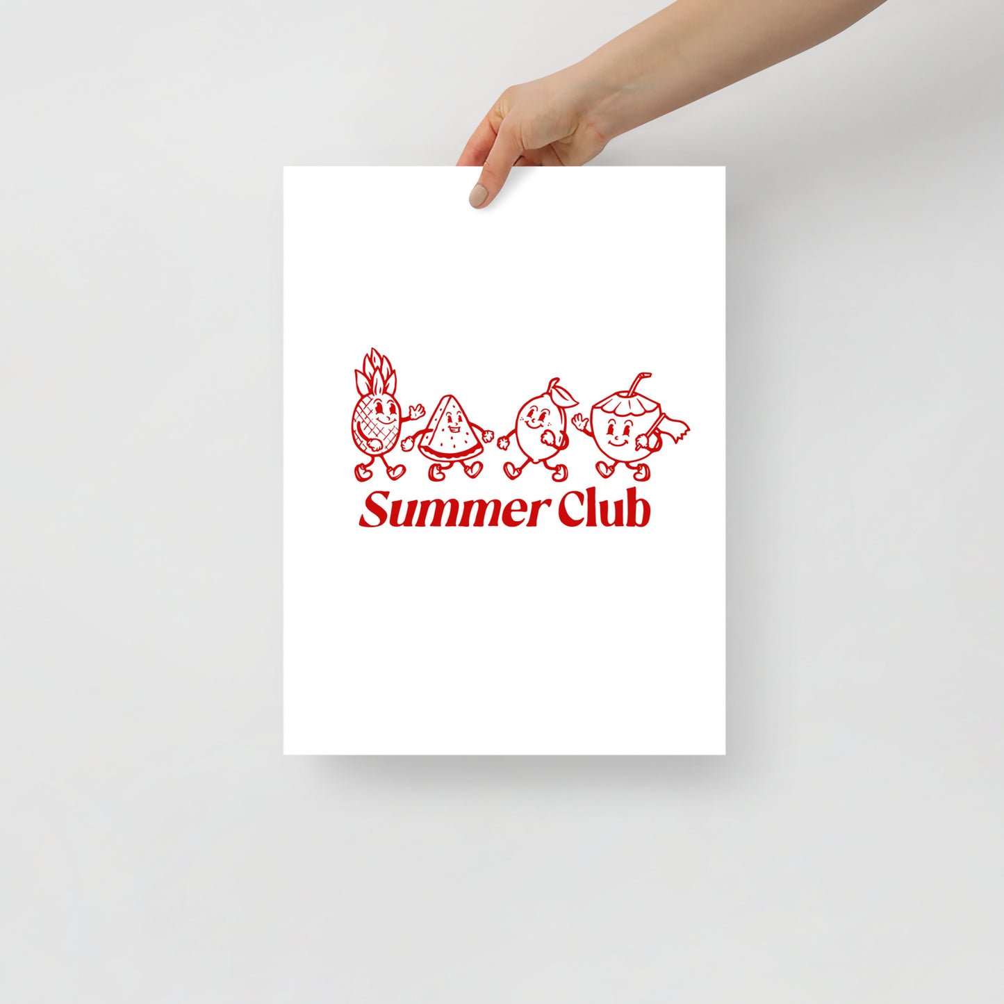 Summer Club Poster