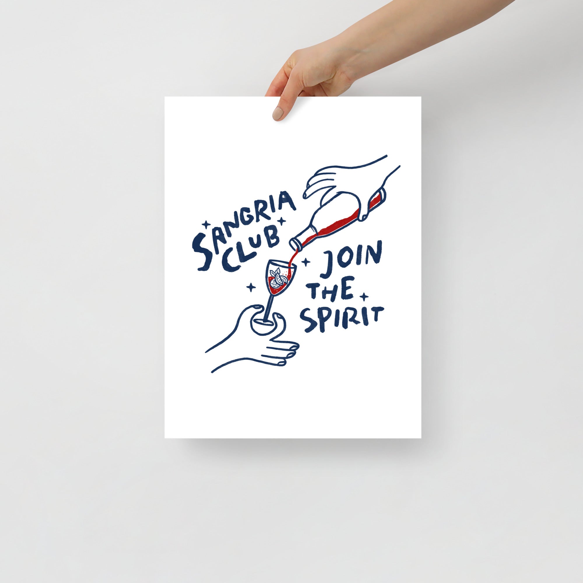 Sangria Club Poster