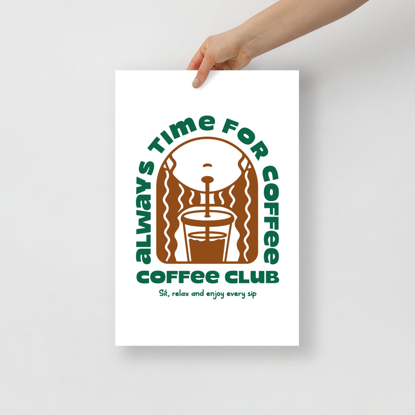 Coffee Club Poster