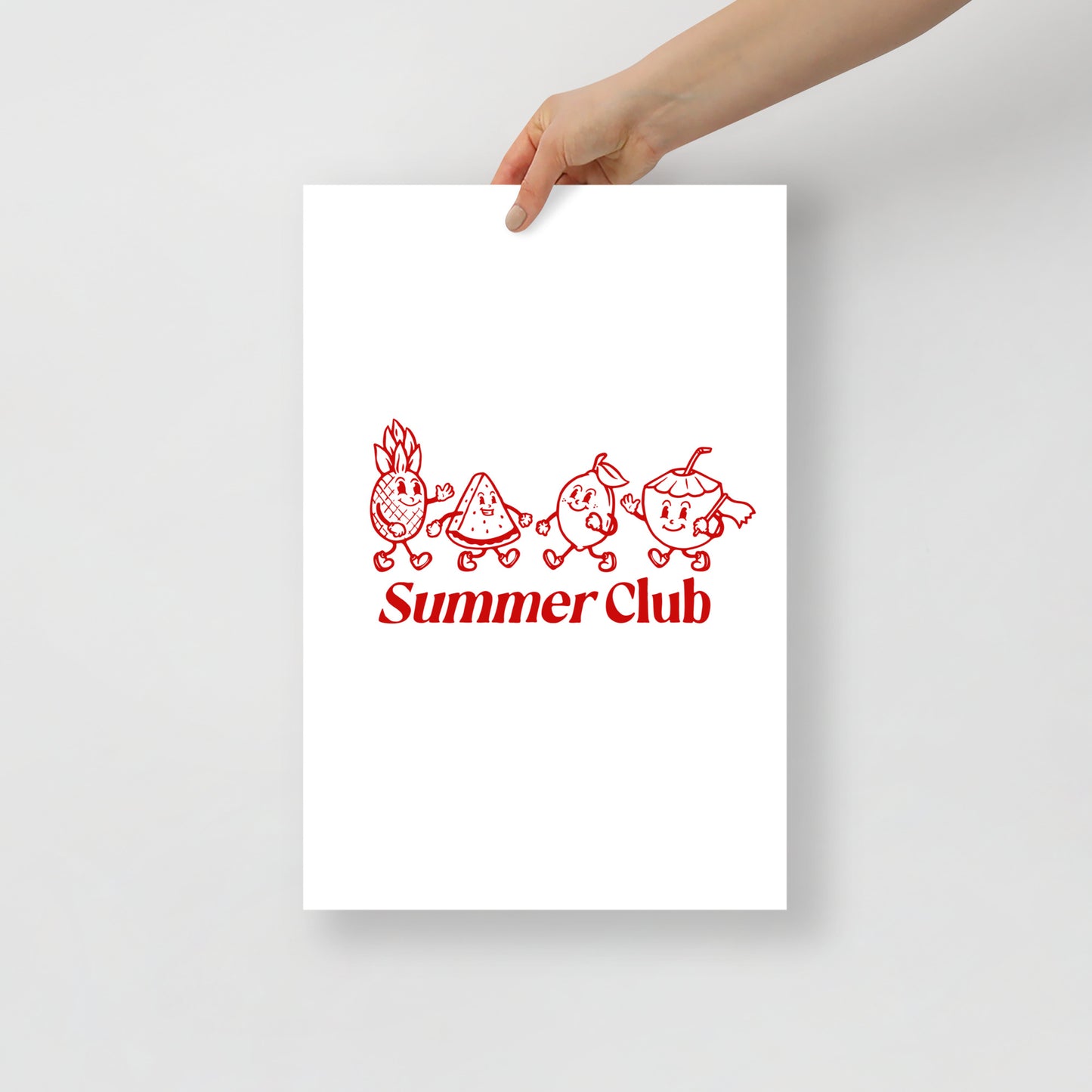 Summer Club Poster