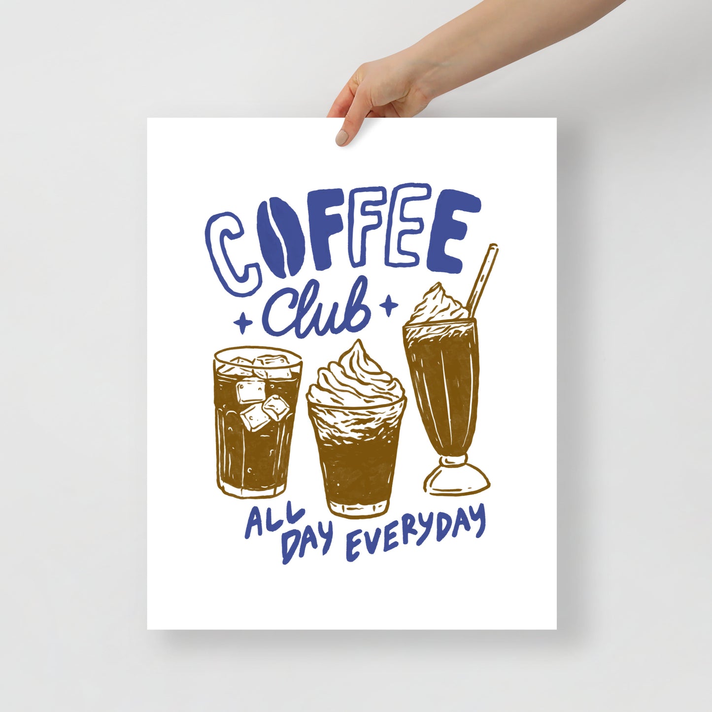 Summer Coffee Poster