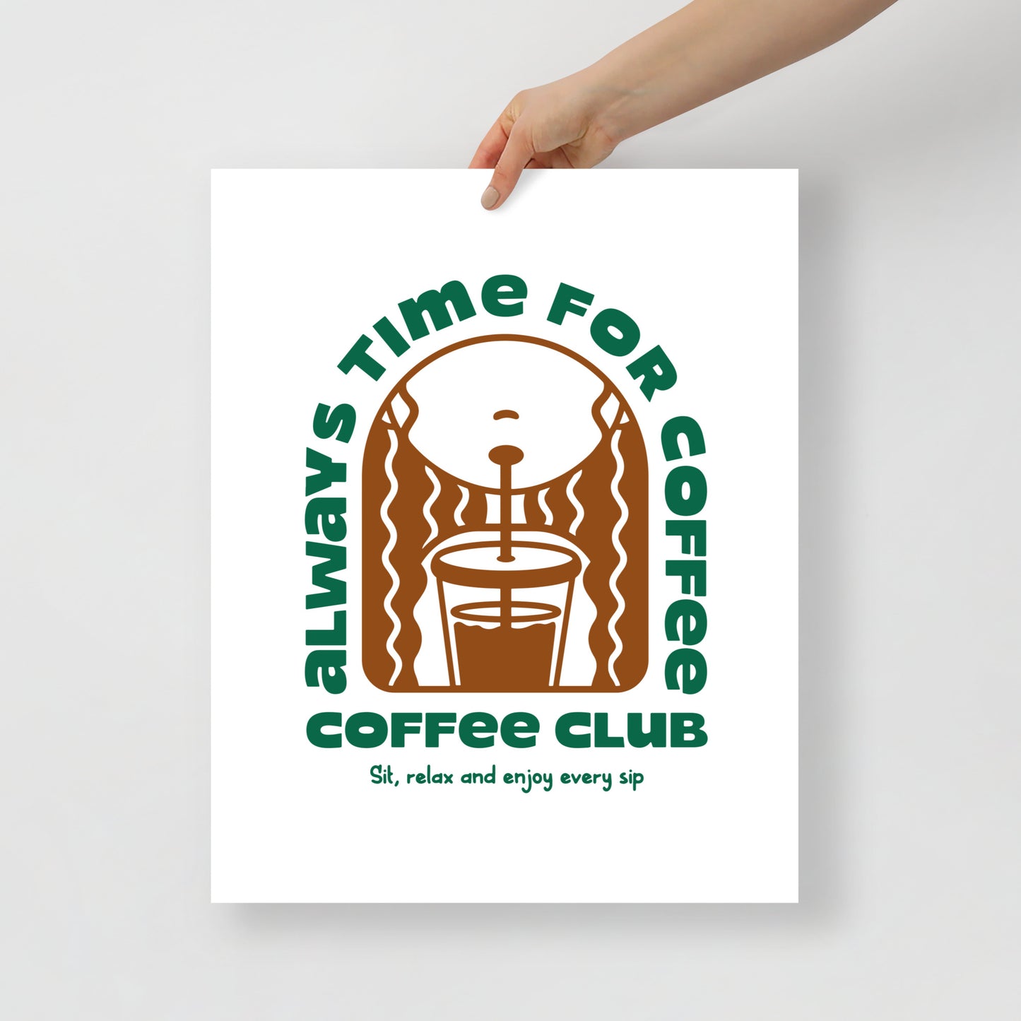 Coffee Club Poster
