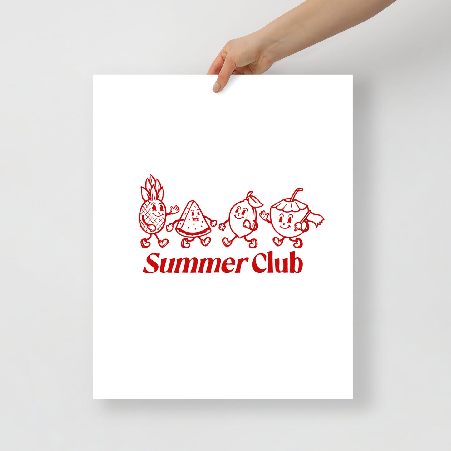 Summer Club Poster
