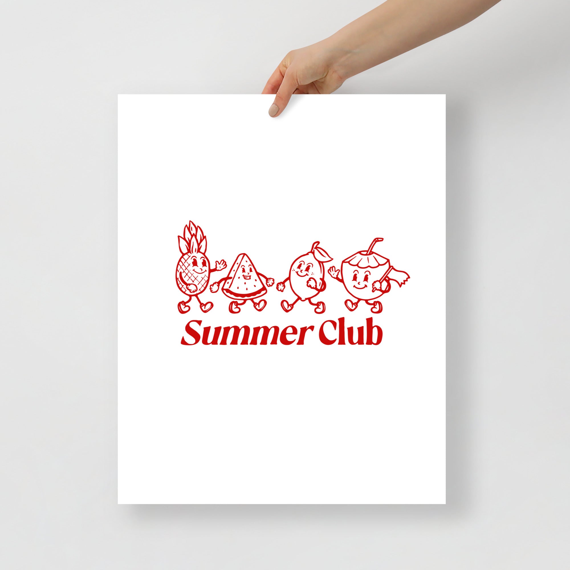 Summer Club Poster