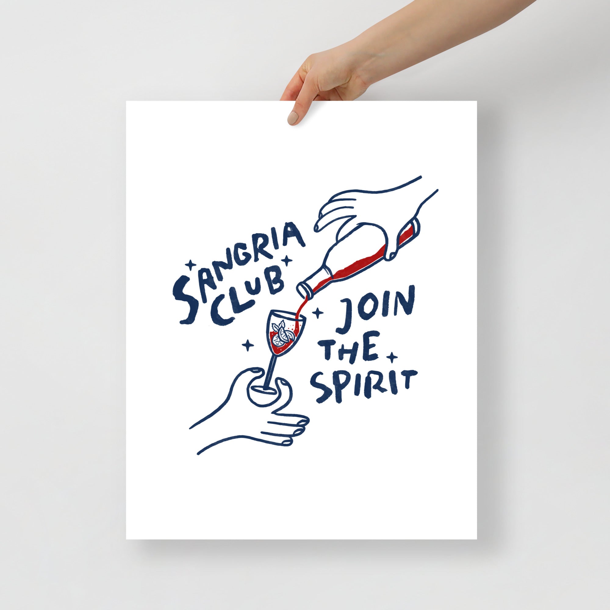 Sangria Club Poster