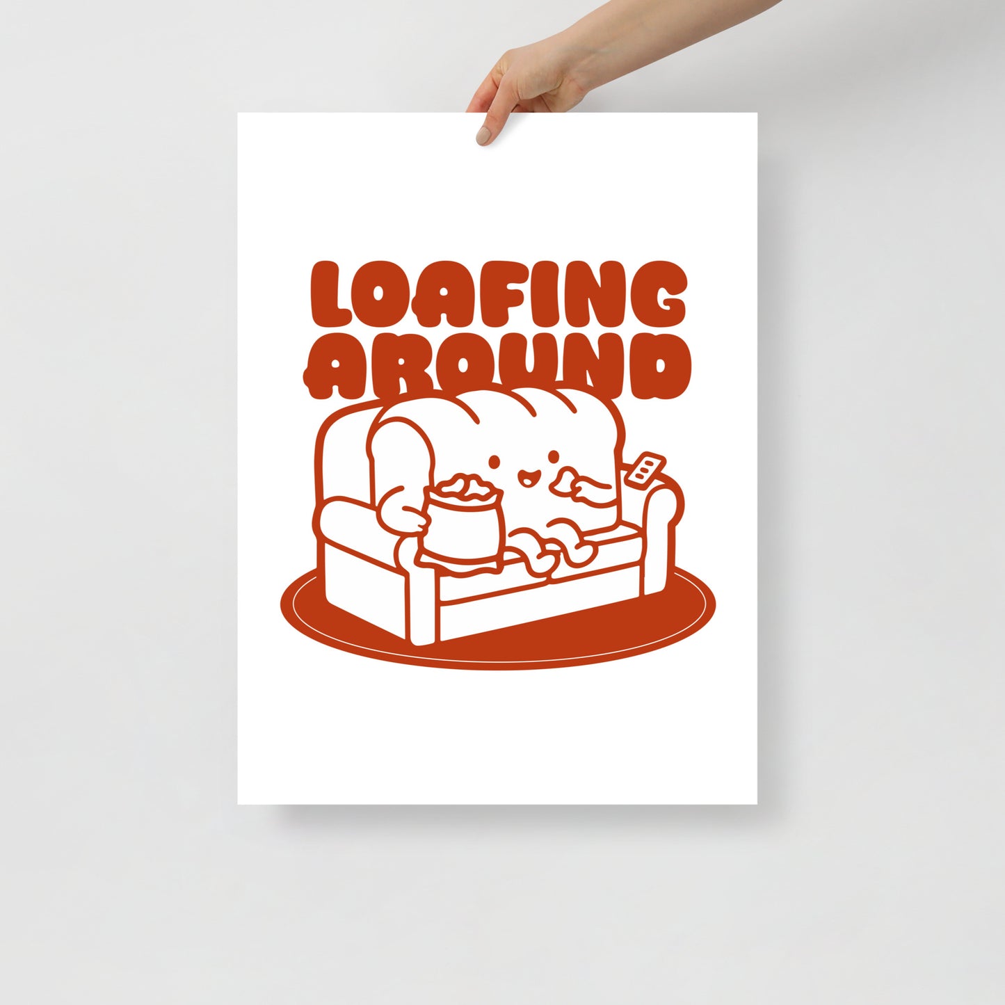 Loafing Around Poster