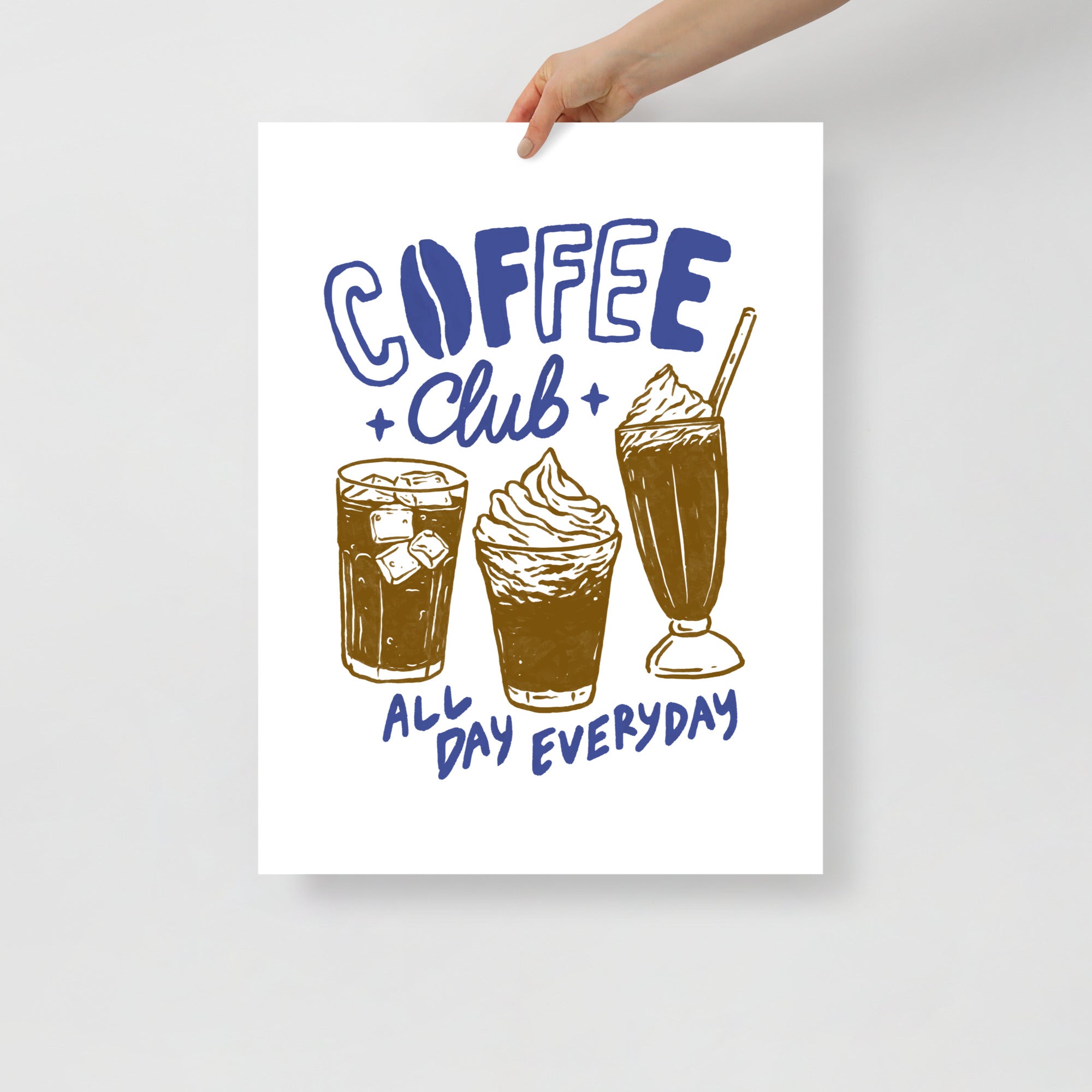 Summer Coffee Poster