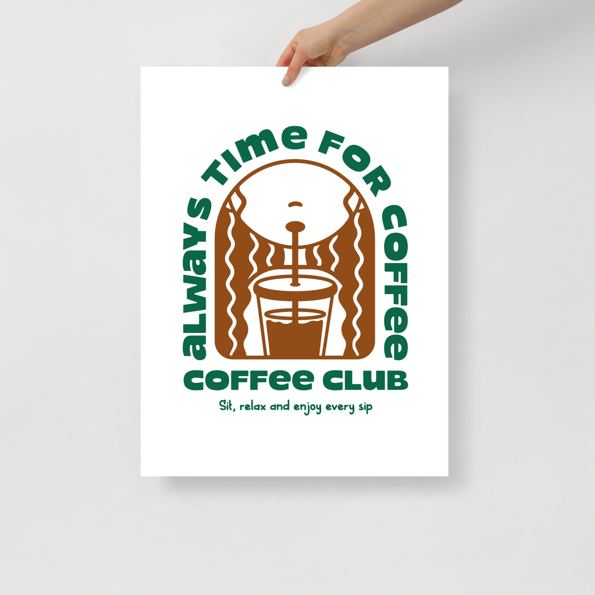 Coffee Club Poster