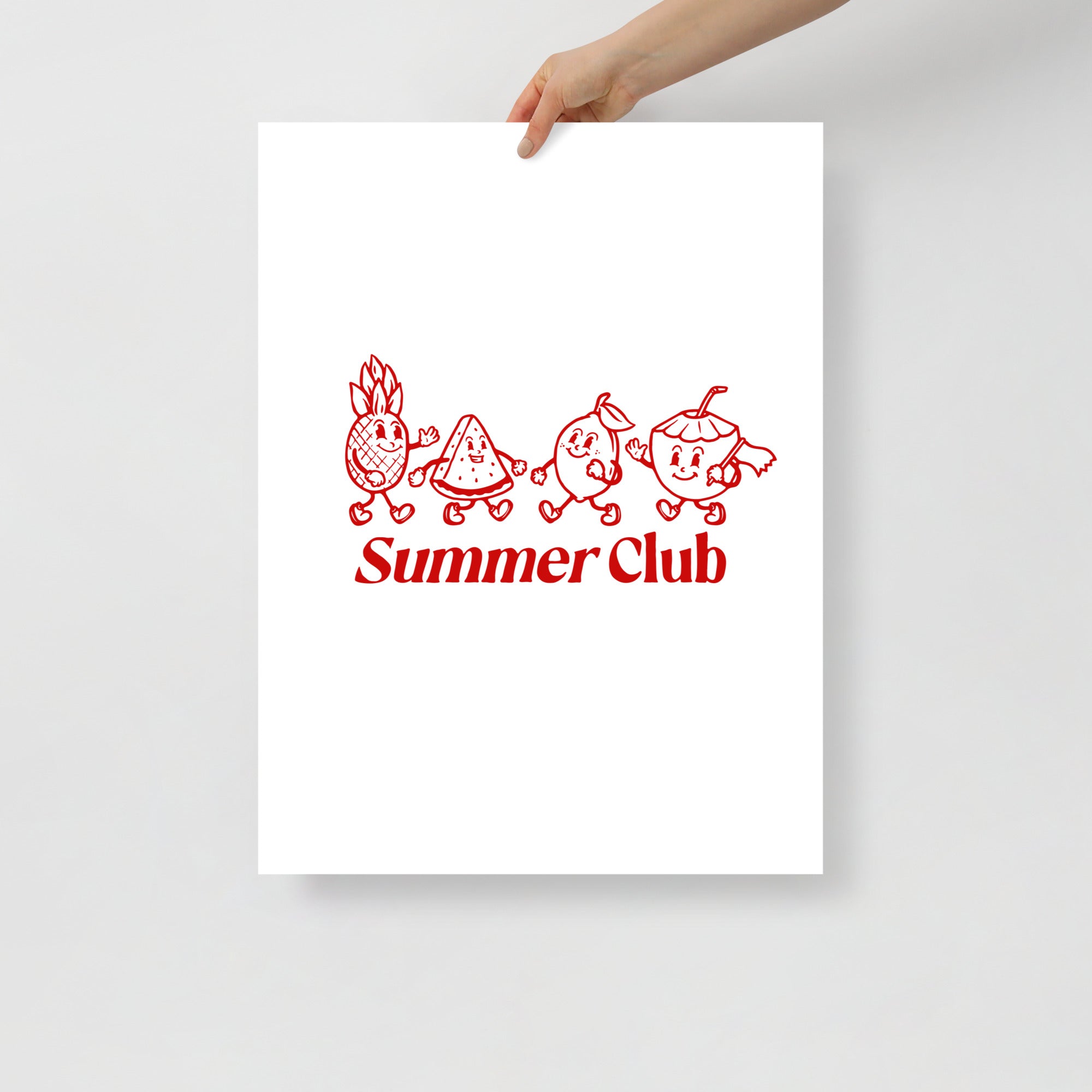 Summer Club Poster