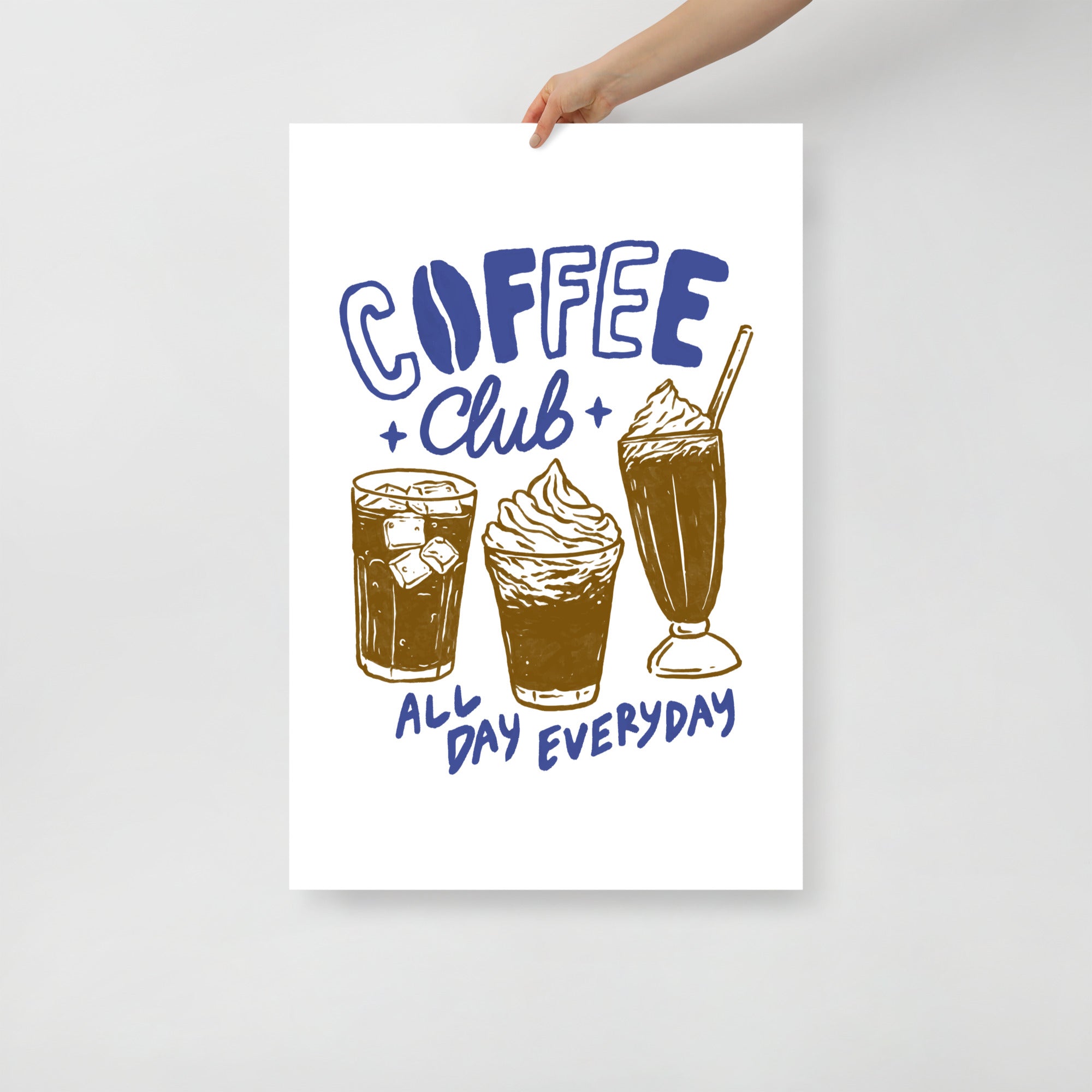 Summer Coffee Poster