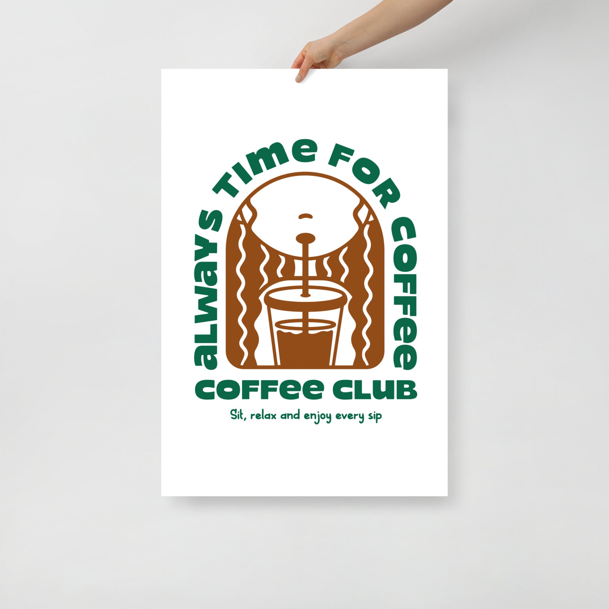 Coffee Club Poster