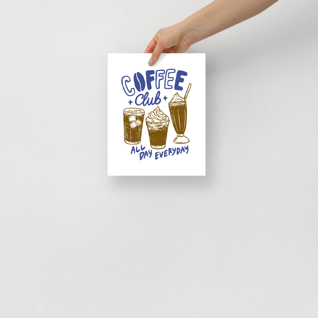 Summer Coffee Poster