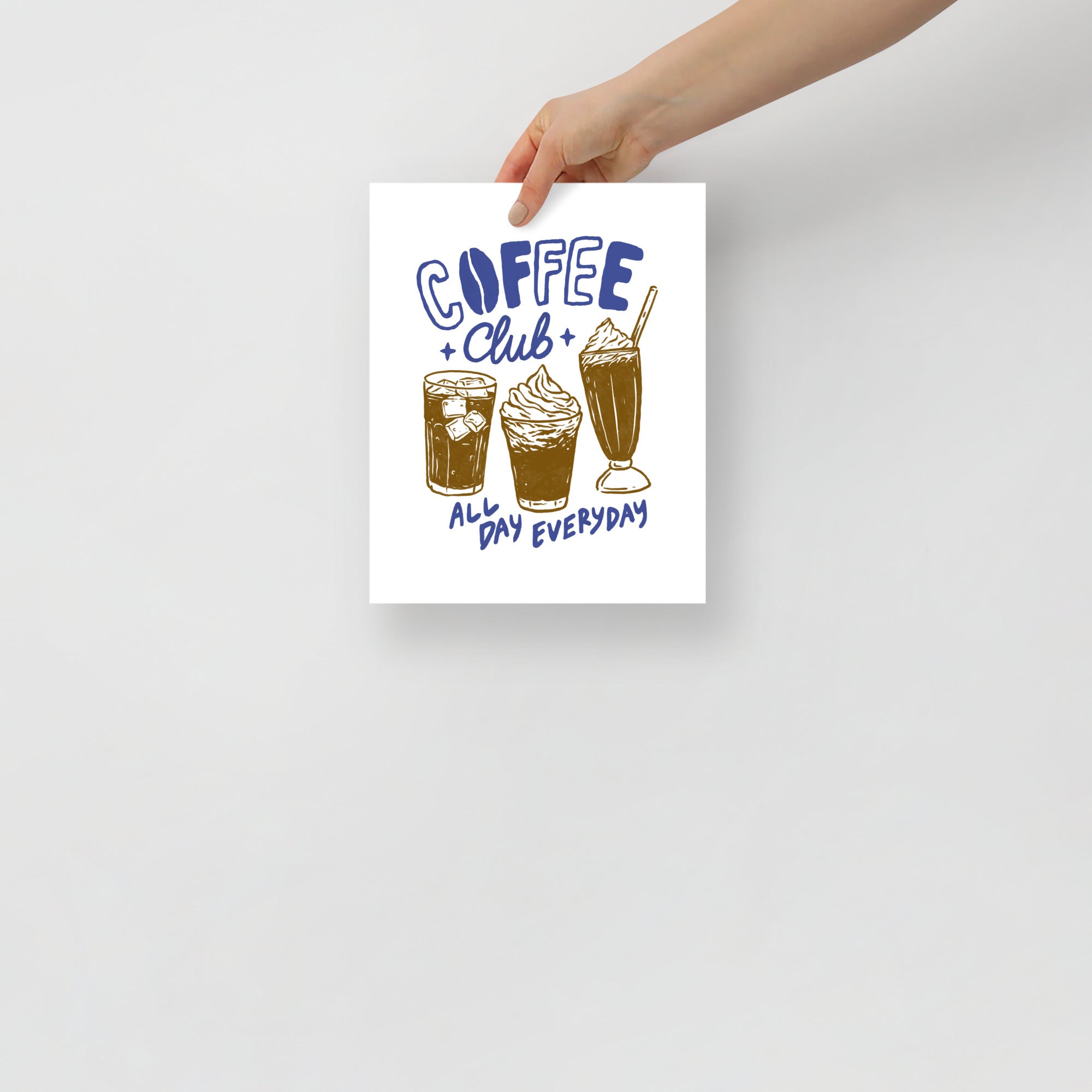Summer Coffee Poster