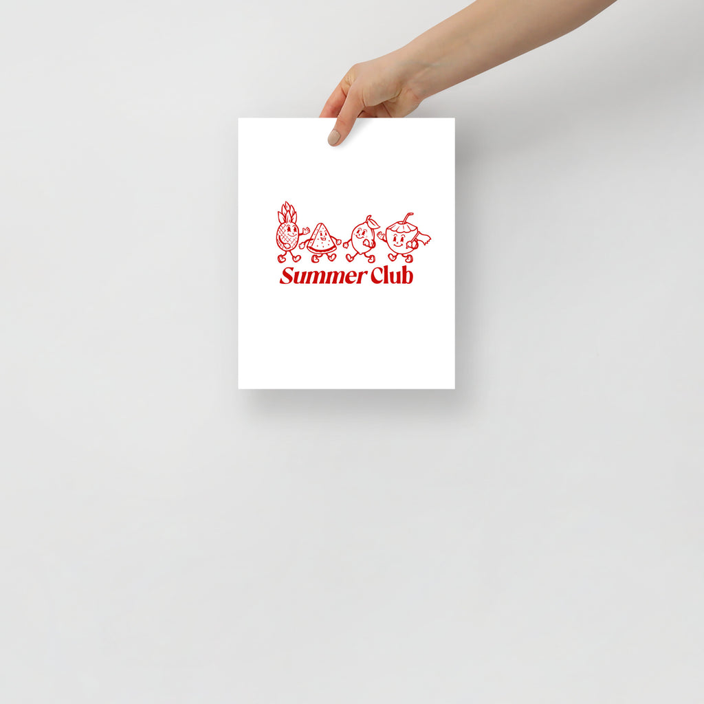 Summer Club Poster