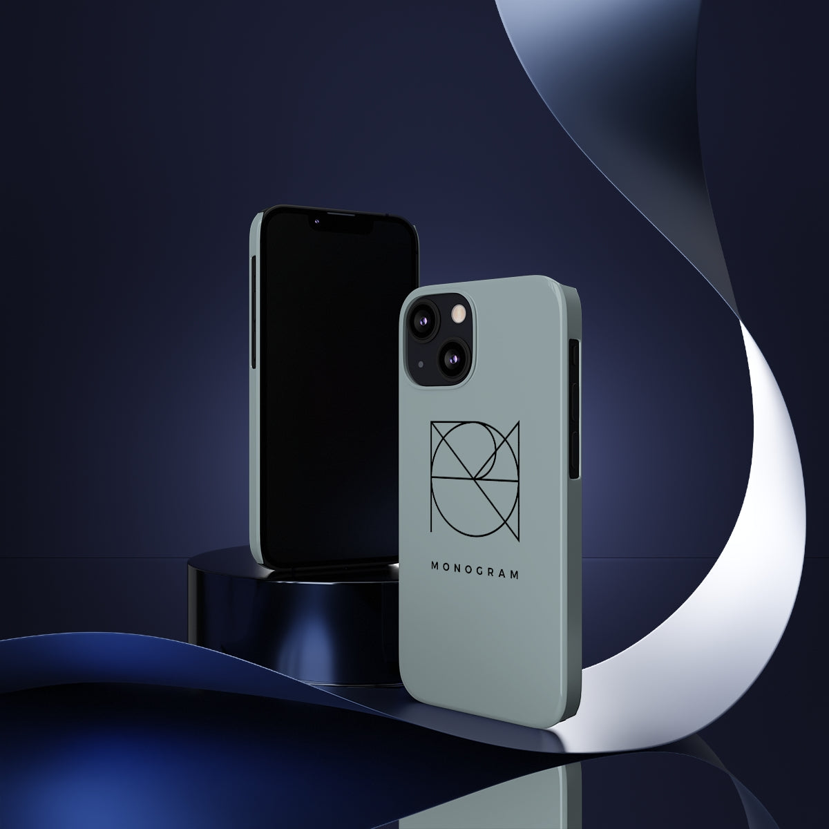 Slim iPhone case with Design