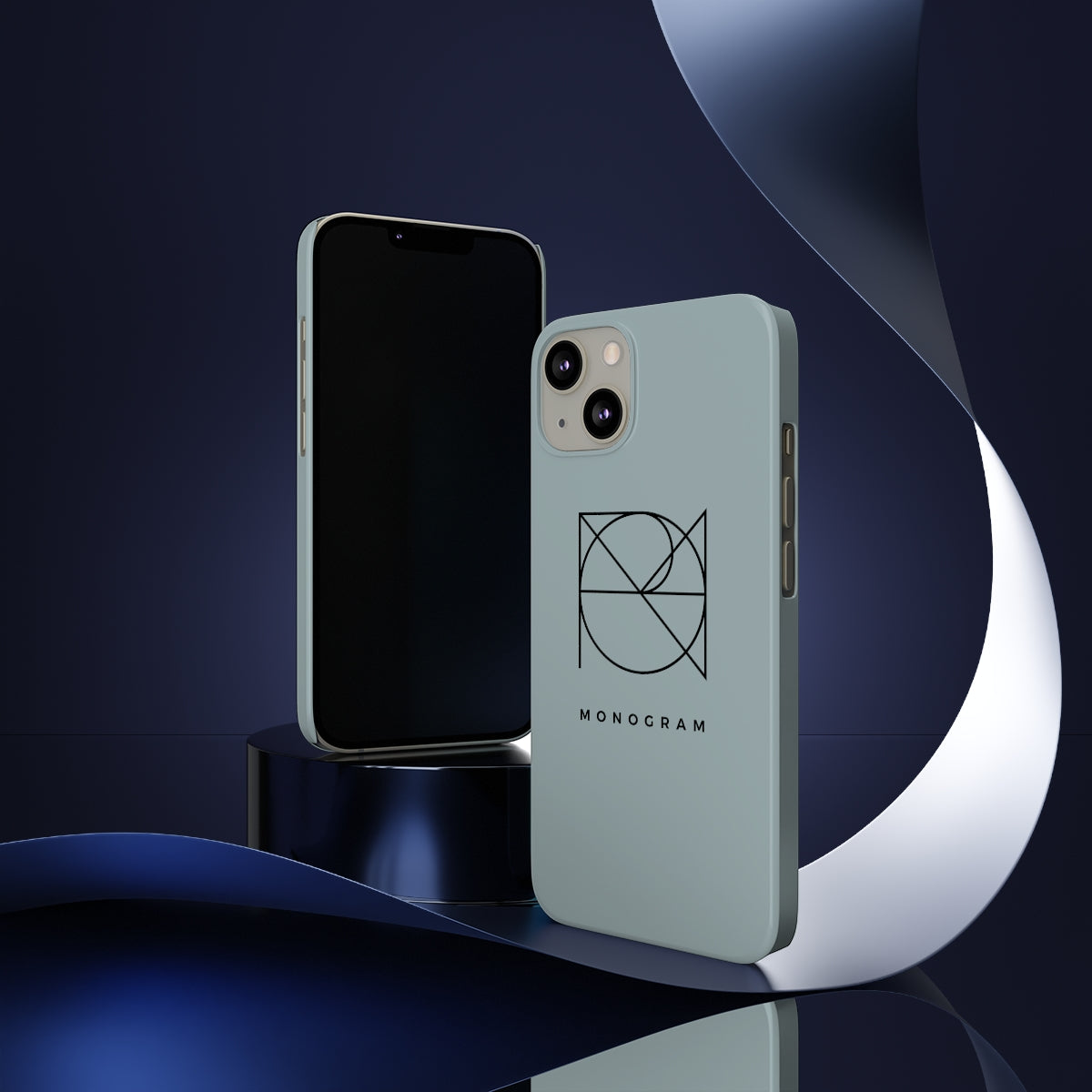 Slim iPhone case with Design